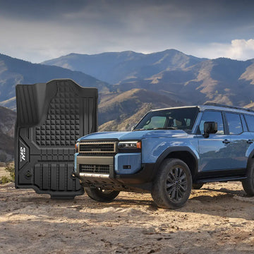 3W Toyota Land Cruiser 250  2024-2025 & Lexus GX550 5-Seat 2024-2025 Custom Floor mats & Cargo Liner Thorex™ All-Weather Protection