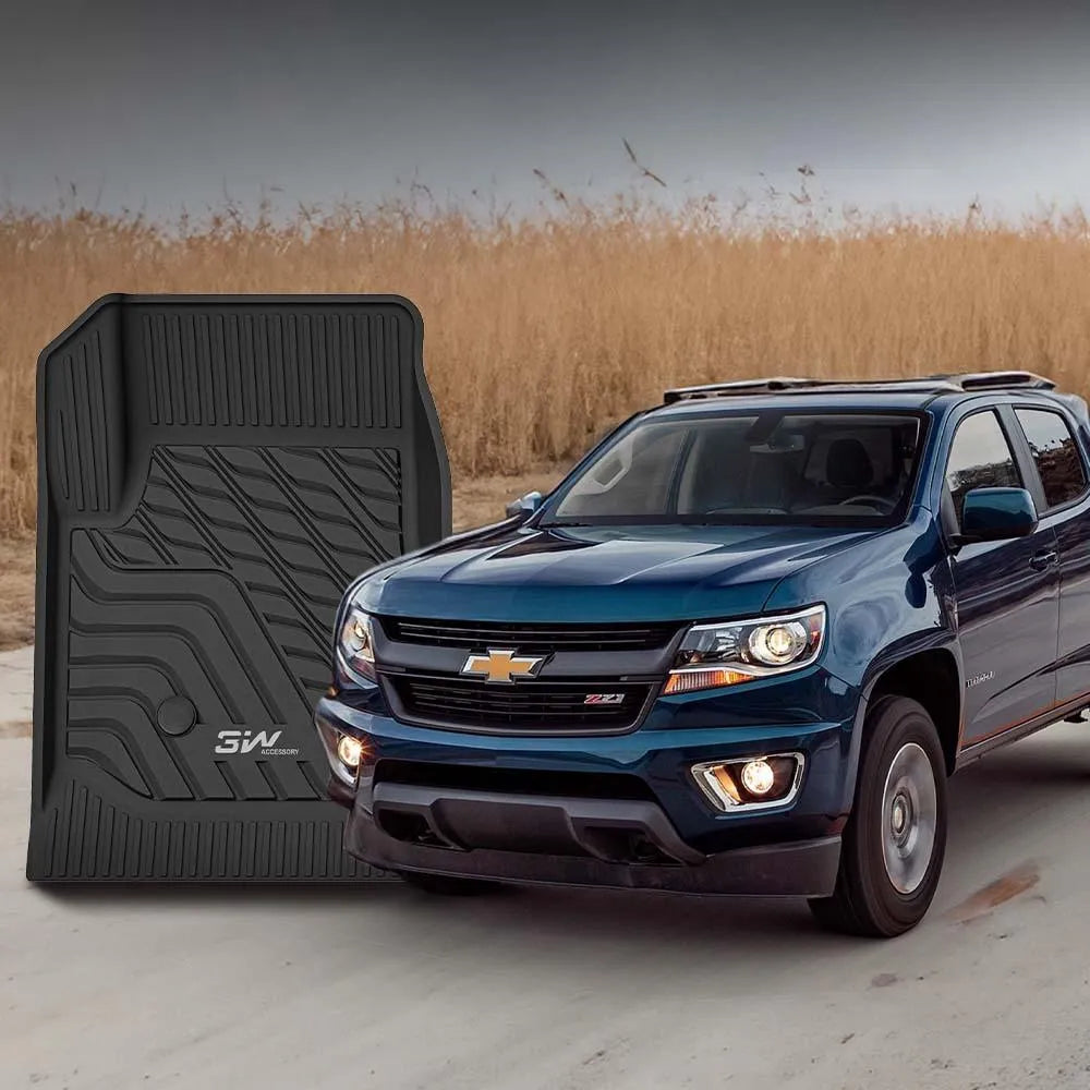 Custom Waterproof Car Floor Mats & Cargo Liner For Chevy – Any Model, Embroidered Logo