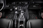 3W Jeep Wrangler 4XE Custom Floor Mats / Trunk Mat 2021-2024 Hybrid 4 Door TPE Material & All-Weather Protection Vehicles & Parts 3Wliners   