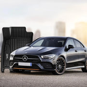 3W Mercedes-Benz CLA 2020-2024 Custom Floor Mats TPE Material & All-Weather Protection Vehicles & Parts 3Wliners   