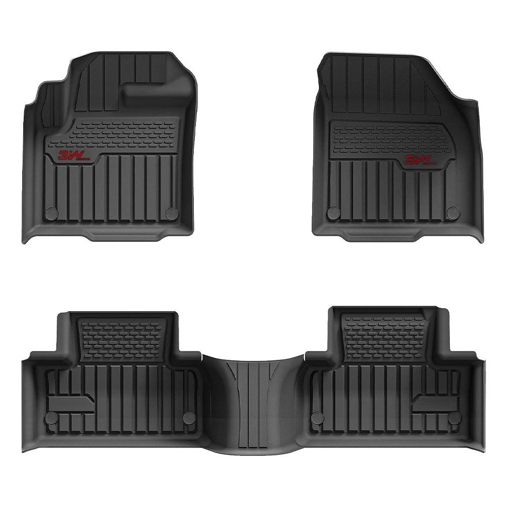 3W Range Rover Evoque 2020-2024 Custom Floor Mats TPE Material & All-Weather Protection Vehicles & Parts 3Wliners 2020-2023 Evoque 2020-2023 1st&2nd Row Mats