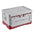 3W 50.5L Folding Storage Box with Lid - Durable, Space-Saving Folding Container  3Wliners Red  