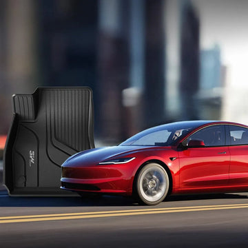 3W Tesla Model 3 2021-2023 Custom Floor Mats / Trunk Mats Thorex™ All-Weather Protection
