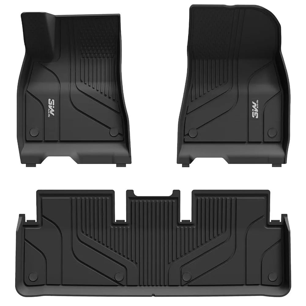 3W Tesla Model 3 2024 Highland New Generation Custom Floor Mats / Trunk