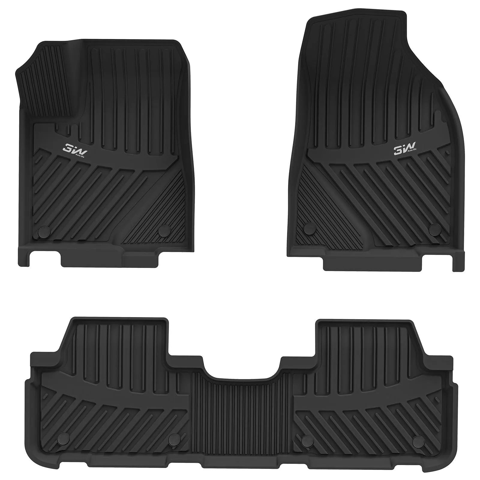 3W Toyota Camry 2025 Floor Mats / Cargo Liner (Include Hybrid) TPE ...