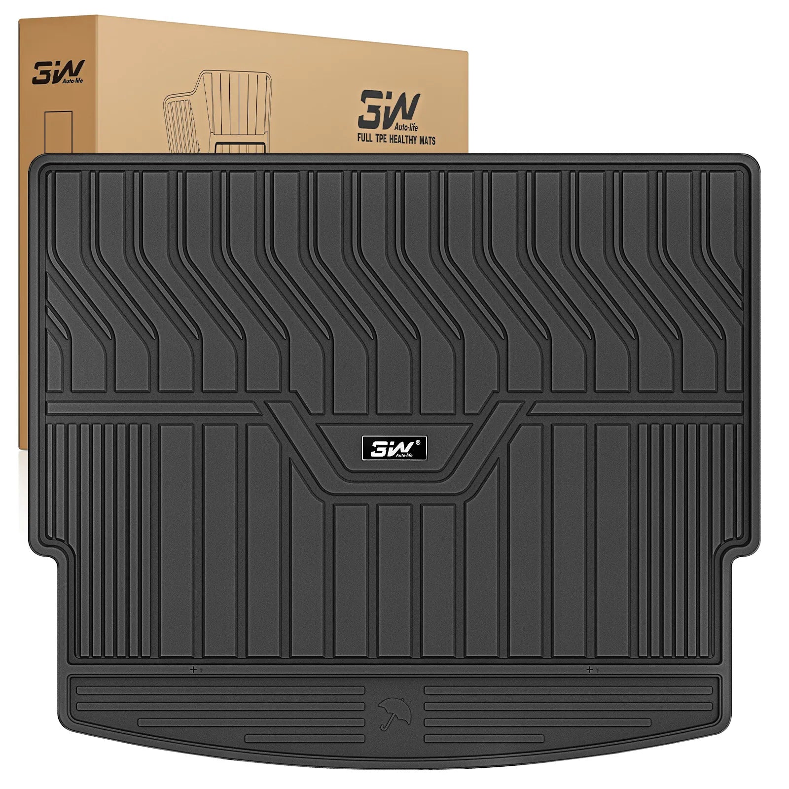 3W Nissan Rogue 2021-2026 (NOT for Sport) Custom Floor Mats Thorex™ All-Weather Protection