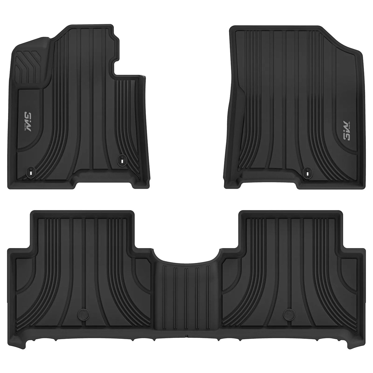 3W Kia Sorento 2021-2027 (Only fit Hybrid) Custom Floor Mats Thorex™ All-Weather Protection - 3Wliners