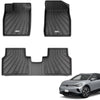 3W Volkswagen ID.4 2021-2023 Custom Floor Mats TPE Material & All-Weather Protection Vehicles & Parts 3Wliners 2021-2023 ID.4 2021-2023 1st&2nd Row Mats