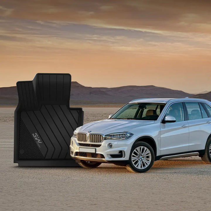 3W BMW X5 2014-2018 Custom Floor Mats / Trunk Mat TPE Material & All-Weather Protection Vehicles & Parts 3Wliners   