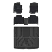 3W Mercedes-Benz GLE 2020-2025 (Not Fit Coupe) Custom Floor Mats / Trunk Mat Thorex™ All-Weather Protection - 3Wliners