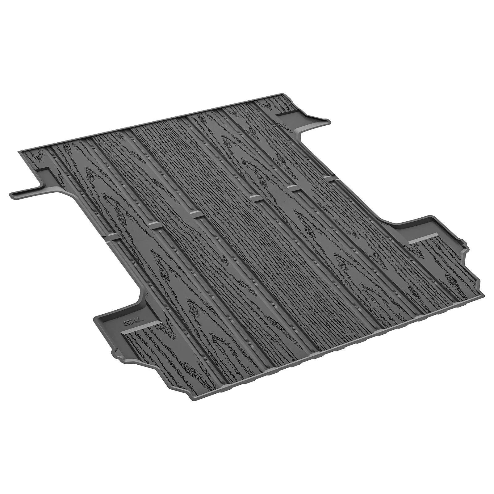 3W Truck Bed Mat Fit 2019-2024 2025 2026 Chevy Silverado 1500 & GMC Sierra 1500 5.8FT Short Bed All Weather TPE Custom Fit Heavy Duty Pickup Accessories Trunk Mat