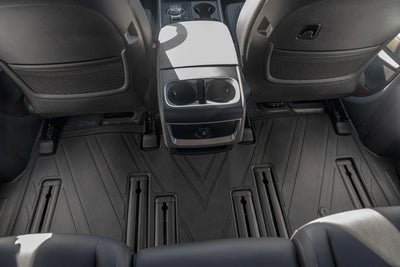 3W Kia Carnival Hybrid 2025-2026 (Only Fit 8 Seats) Custom Floor Mats/ Cargo Liner/ Seat Back Protector Thorex™ All-Weather Protection
