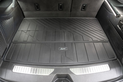 3W Thorex™ Floor Mats / Trunk Mat for 7 Seat 2021-2026 Chevy Suburban/GMC Yukon XL/Cadillac Escalade ESV All-Weather Protection (Bucket Seat)