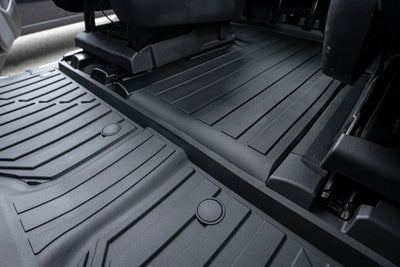 3W Thorex™ Floor Mats / Trunk Mat for 7 Seat 2021-2026 Chevy Suburban/GMC Yukon XL/Cadillac Escalade ESV All-Weather Protection (Bucket Seat)