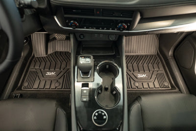3W Nissan Rogue 2021-2026 (NOT for Sport) Custom Floor Mats Thorex™ All-Weather Protection