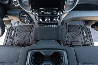 3W Dodge Ram 1500 2025-2026 Custom Floor Mats/ Bed Mat Thorex™ All-Weather Protection