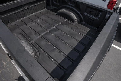 3W Custom Floor Mats Ford F250 F350 F450 F550 2017-2026 Super Duty CrewCab Bucket Seat with Under Seat Storage Thorex™ All-Weather Protection