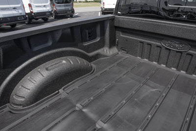 3W Custom Floor Mats Ford F250 F350 F450 F550 2017-2026 Super Duty CrewCab Bucket Seat with Under Seat Storage Thorex™ All-Weather Protection