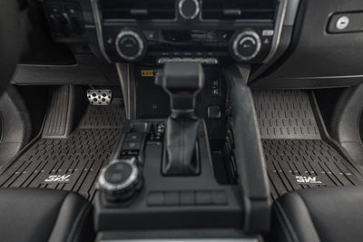 3W Custom Floor Mats Fit Toyota Tacoma Hybrid 2024-2026 Thorex™ All Weather Protection (Double Cab)