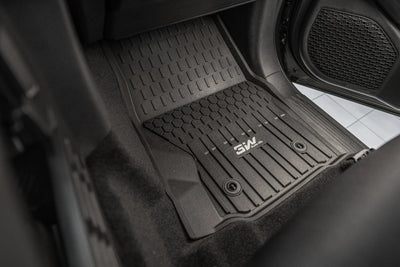 3W Custom Floor Mats Fit Toyota Tacoma Hybrid 2024-2026 Thorex™ All Weather Protection (Double Cab)