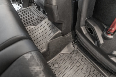 3W Custom Floor Mats Fit Toyota Tacoma Hybrid 2024-2026 Thorex™ All Weather Protection (Double Cab)