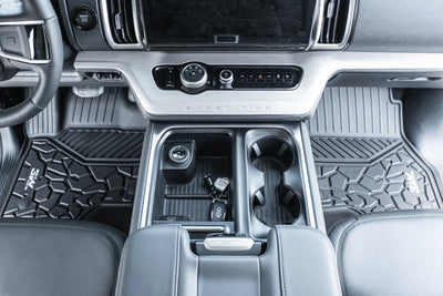 3W Ford Expedition Max 7 Seats 2025-2026 Custom Floor Mats/ Crago Liner Thorex™ All-Weather Protection