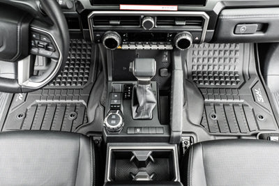 3W Toyota 4Runner 2025-2026 (Gas Models & 5-Seat Only) Custom Floor Mats/ Cargo Liner/ Seat Back Protector Thorex™ All-Weather Protection