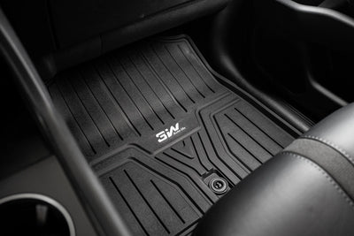 3W Honda Pilot 2023-2026 Custom Floor Mats / Seat Back Mat / Trunk Mat Thorex™ All-Weather Protection