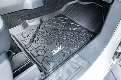 3W Ford Bronco 2-Door 2021-2026 Floor Mats Trunk Mats Thorex™ All-Weather Protection