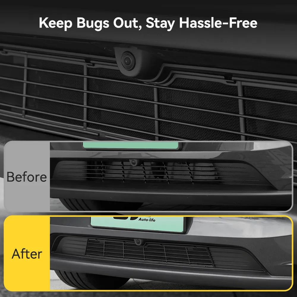 Grille Mesh Inserts for 2025-2026 Tesla New Model Y Front Air Inlet Vent Grille Cover Replacement for New Model Y Juniper Accessories