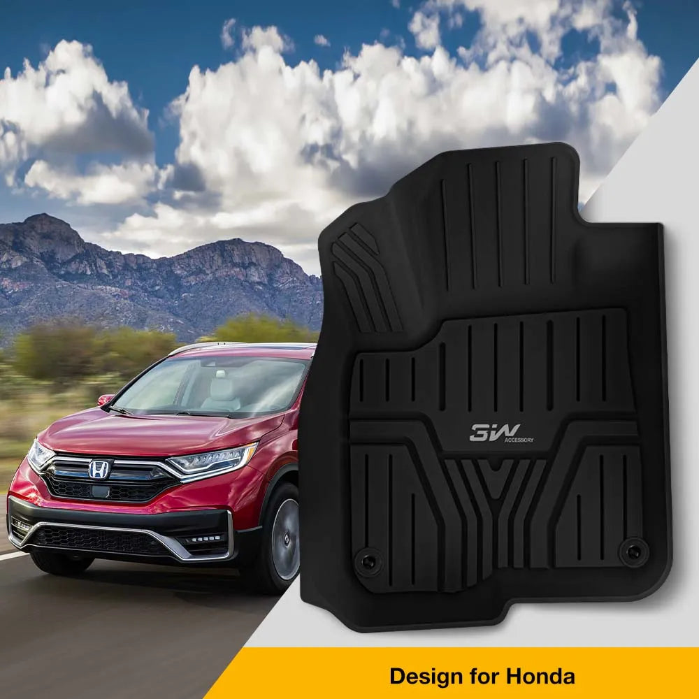 3W Honda CRV 20232025 Custom Floor Mats(Include Hybrid) / Trunk Mat