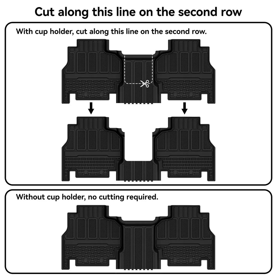 2nd Row Mat Trimming Instructions