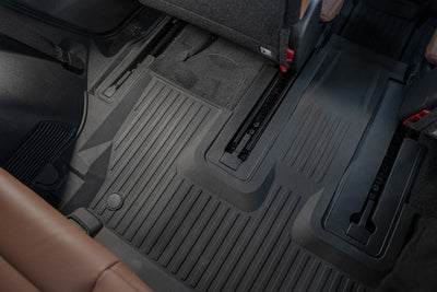 3W Kia Telluride 2020-2025 (Gas Models) Fits 7 & 8 Seat Custom Floor Mats& Cargo Liner Thorex™ All-Weather Protection