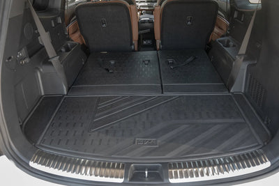 3W Kia Telluride 2020-2025 (Gas Models) Fits 7 & 8 Seat Custom Floor Mats& Cargo Liner Thorex™ All-Weather Protection
