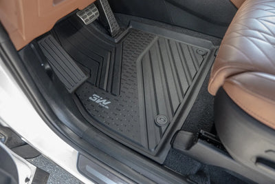 3W Kia Telluride 2020-2025 (Gas Models) Fits 7 & 8 Seat Custom Floor Mats& Cargo Liner Thorex™ All-Weather Protection