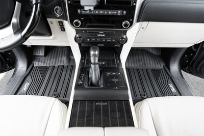 3W LEXUS GX460 2014-2023 (Only for 5 Seats) Custom Floor Mats Thorex™ All-Weather Protection