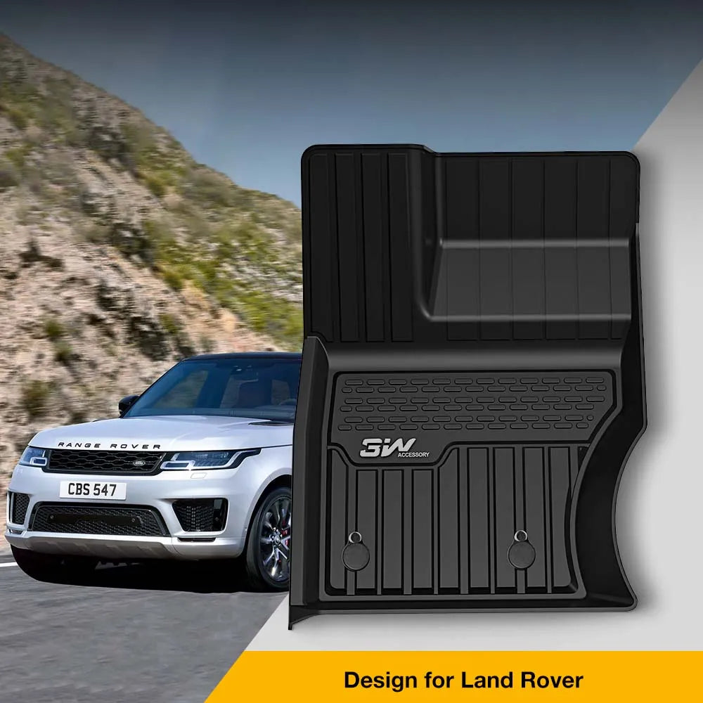 3W Range Rover Sport 2014-2023 Custom Floor Mats TPE Material & All ...