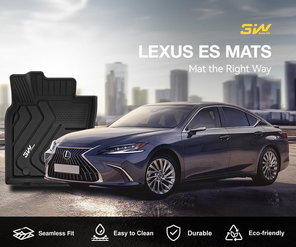 floor-mats-cargo-liner-trunk-mats- Lexus_ES_2019-2024 - 3Wliners -