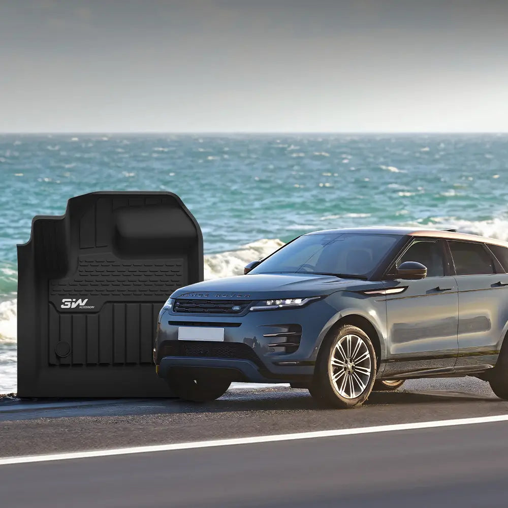 3W Range Rover Evoque 2020-2024 Custom Floor Mats TPE Material & All-Weather Protection Vehicles & Parts 3Wliners   