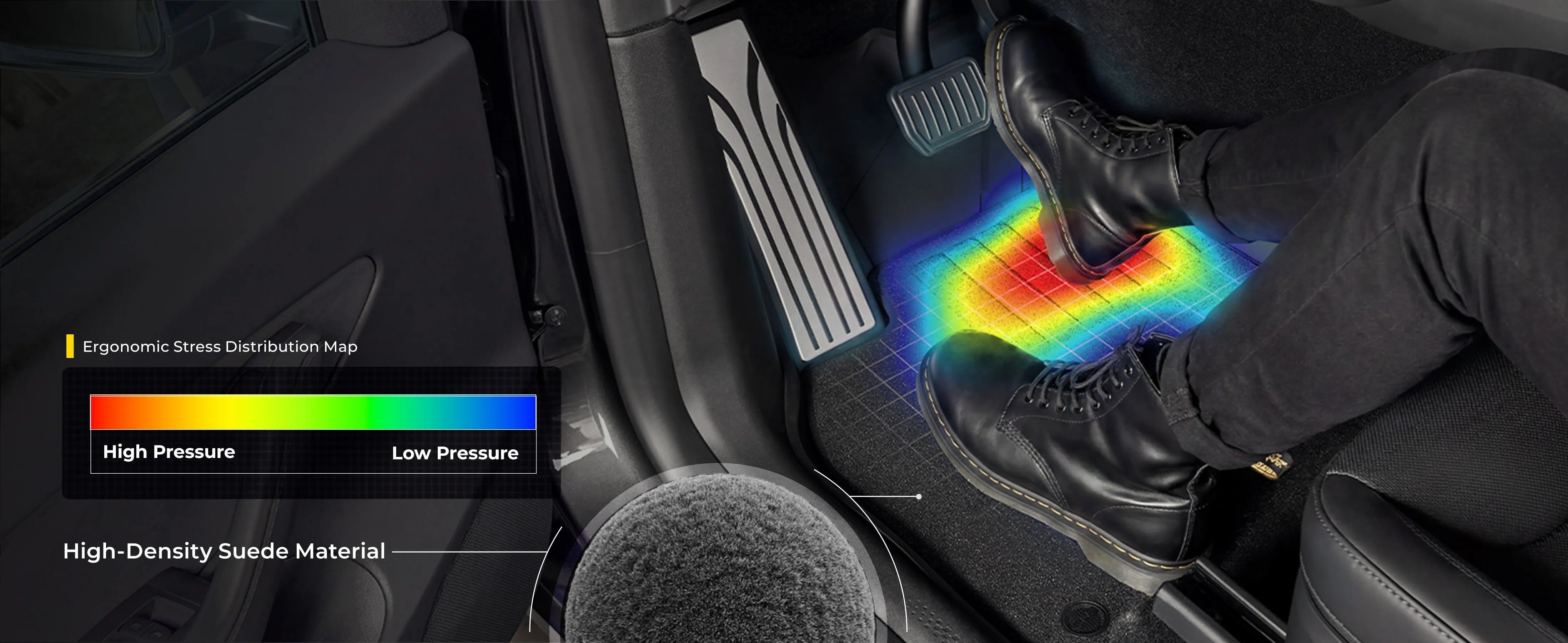 Rest Your Heel. Rule the Road.