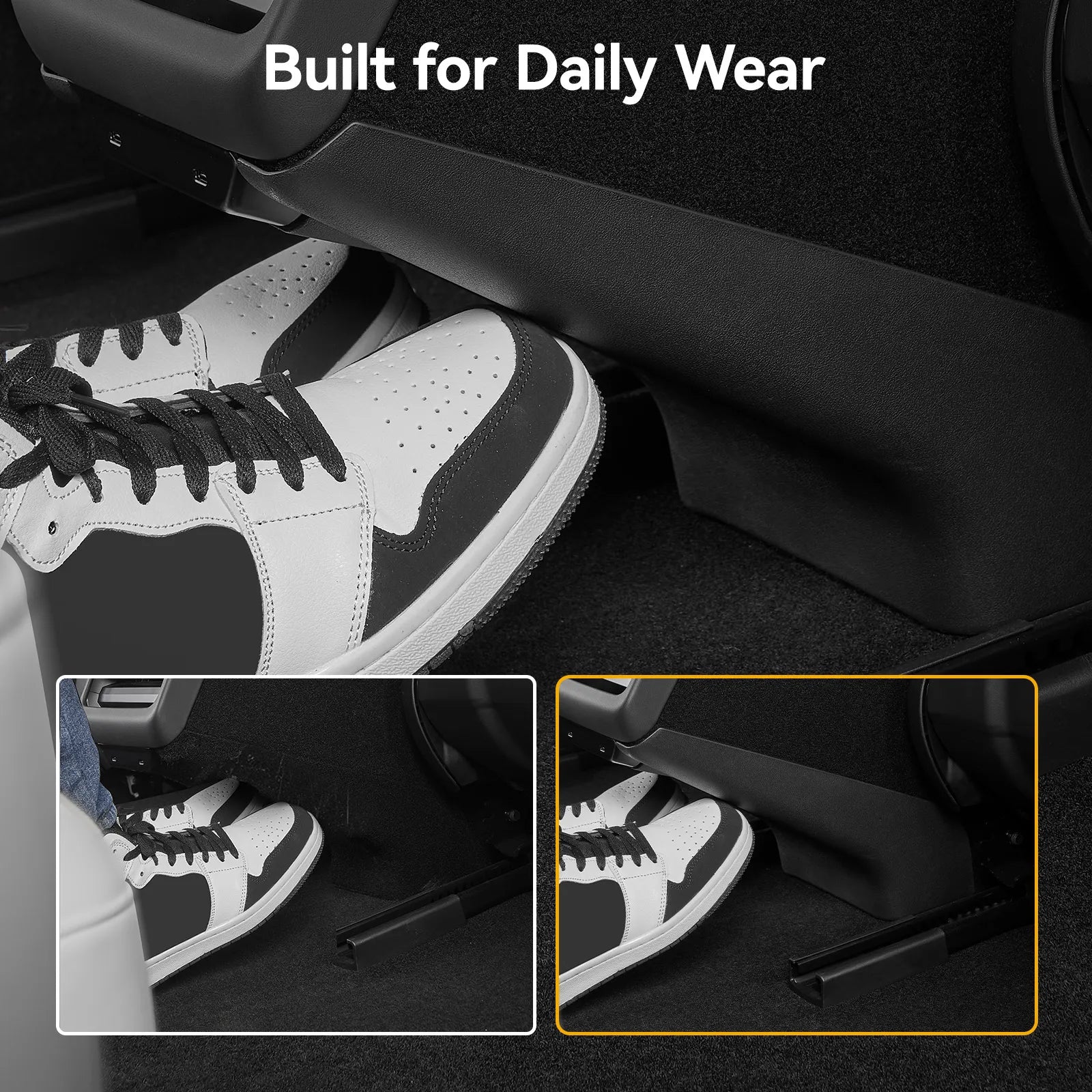 3W Custom Rear Console Anti-kick Cover for Tesla Model Y Juniper (Only Fit for Premium & Performance ) 2025-2026 Tesla Car Accessories - 3Wliners