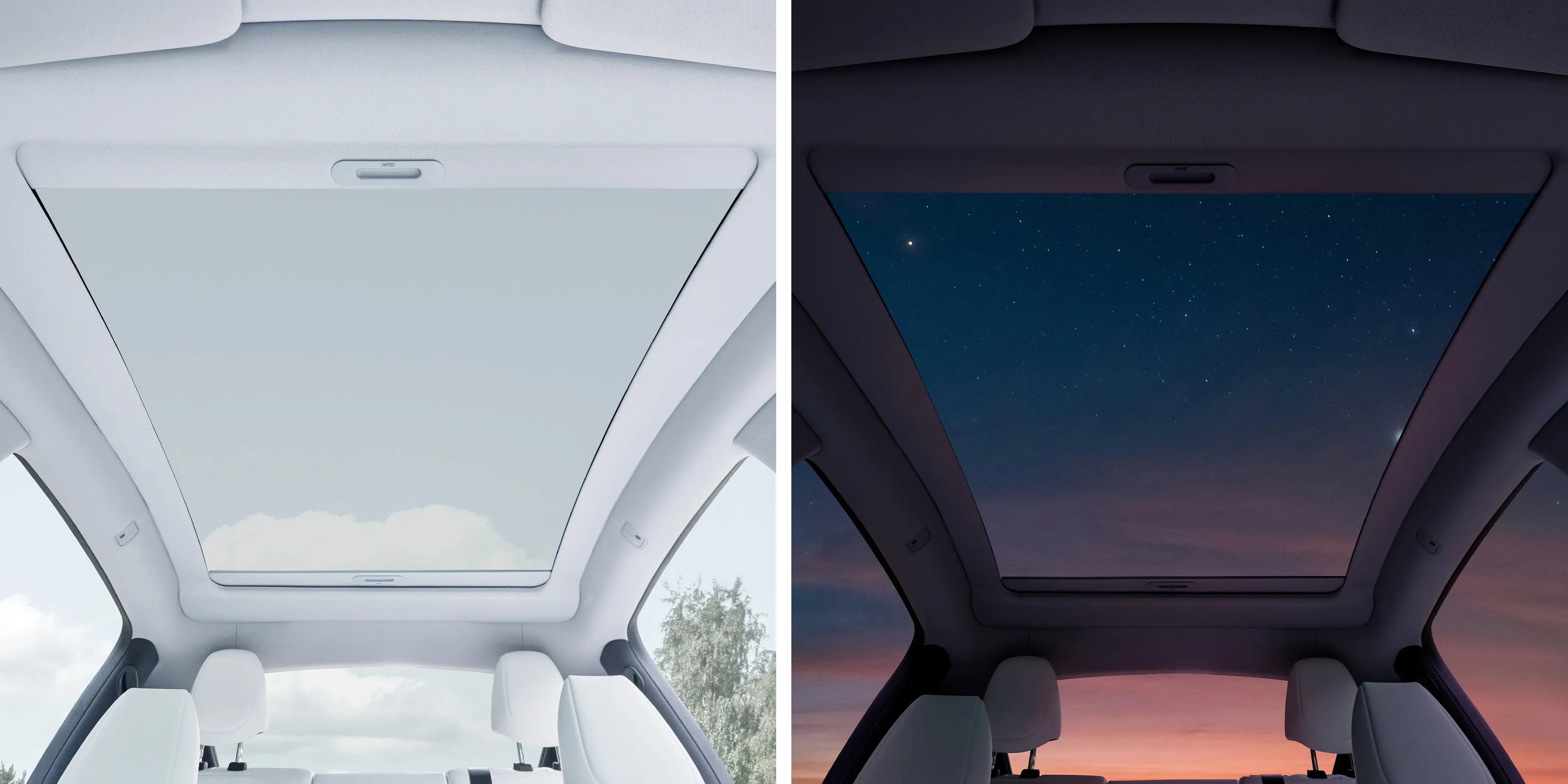 3W Car Sunroof Sun Shade for Tesla Model Y Juniper UV Sun Protection for Moonroof Blocks Sunlight and UV Rays Glare