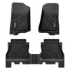 3W Jeep Wrangler JL (Non JK or 4XE) 2018-2024 Custom Floor Mats / Trunk Mat TPE Material & All-Weather Protection Vehicles & Parts 3Wliners 2018-2024 JL with Subwoofer 2018-2024 1st&2nd Row Mats