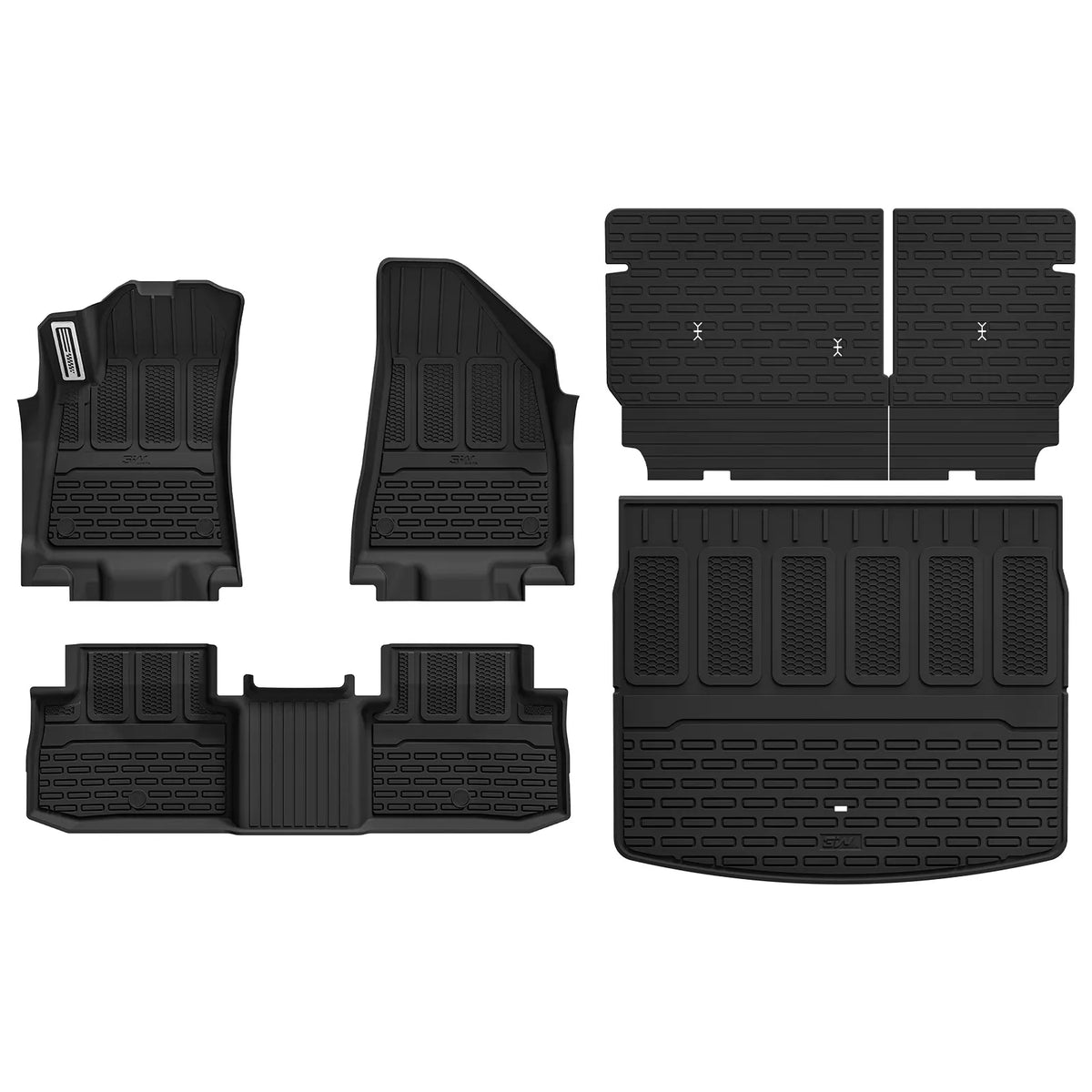 3W Jeep Cherokee 2026-2027 Custom Floor Mats / Trunk Mat / Seat Back Protector Thorex™ All-Weather Protection