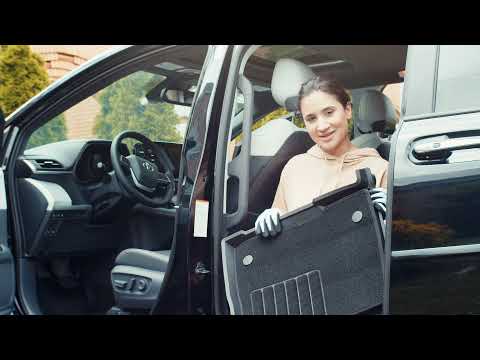 3W Toyota Sienna 8 Seat 2021-2025 Custom Floor Mats Trunk Mat TPE Material & All-Weather Protection Vehicles & Parts 3Wliners