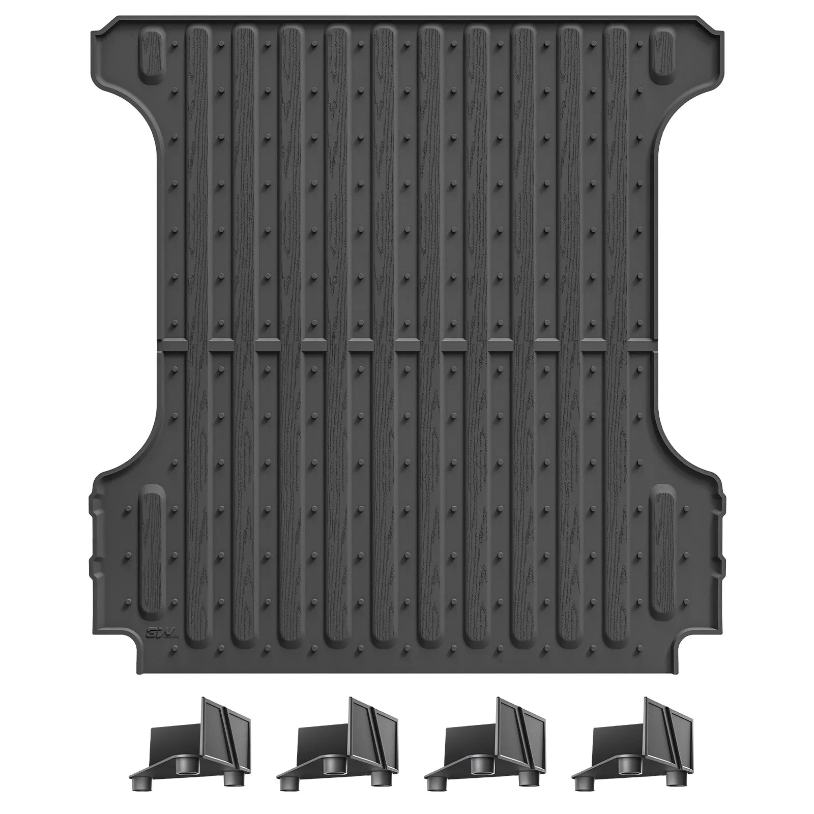 3W Ram 1500/ 1500 RHO 2019-2026 & Ram 1500 New Body 2019-2024 (Only Fit Without Rambox Model) Custom Truck Bed Mat 5.7FT Thorex™ All-Weather Protection