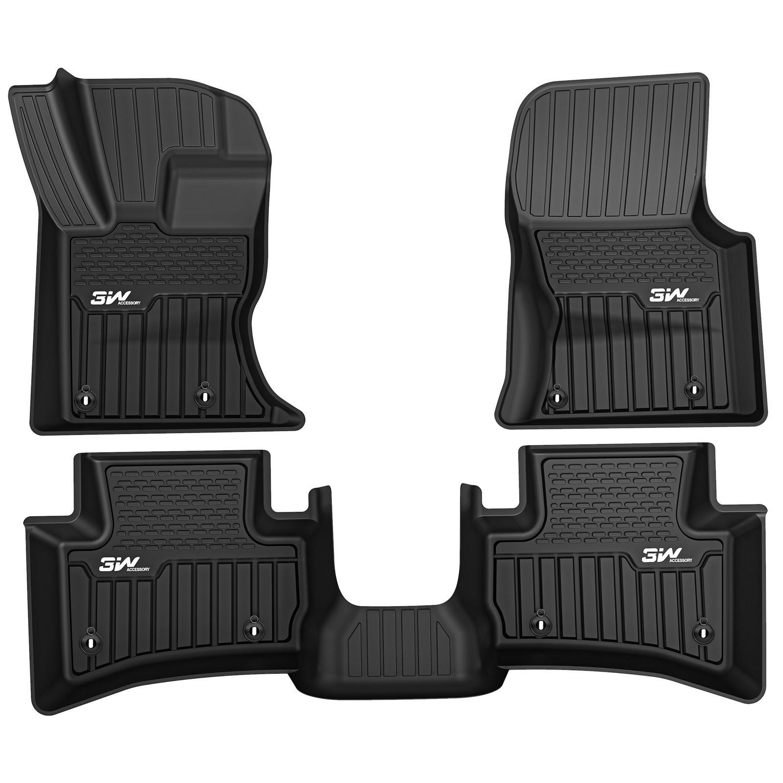 Range Rover Velar 2017-2025 Custom Floor Mats TPE Material & All-Weather Protection Vehicles & Parts 3Wliners 2017-2025 Velar 2017-2025 1st&2nd Row Mats