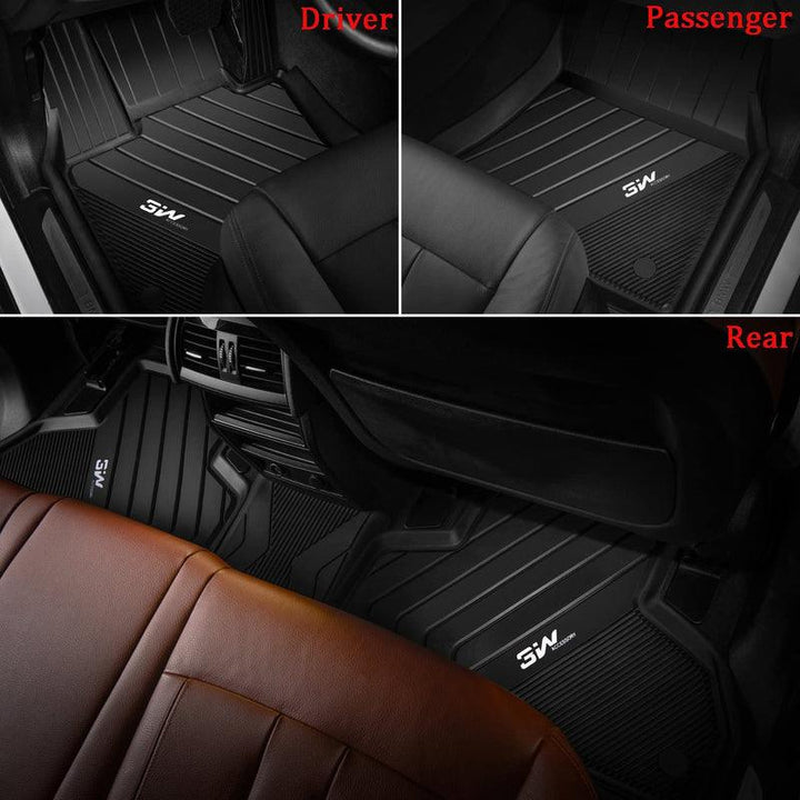 3W BMW X2 2018-2023 Custom Floor Mats TPE Material & All-Weather Protection Vehicles & Parts 3Wliners   
