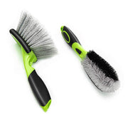 3W Car Wash Brush & Tire Rim Brush Set Kit Car Care Tire Rim Cleaner Bristles Vehicles & Parts 3Wliners Car Brush & Rim Brush Set  