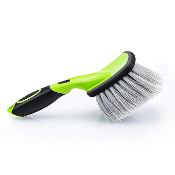 3W Car Wash Brush & Tire Rim Brush Set Kit Car Care Tire Rim Cleaner Bristles